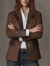 Iole · Blazer de espiga con paneles · Imagen 2