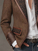 Iole · Blazer de espiga con paneles · Imagen 6