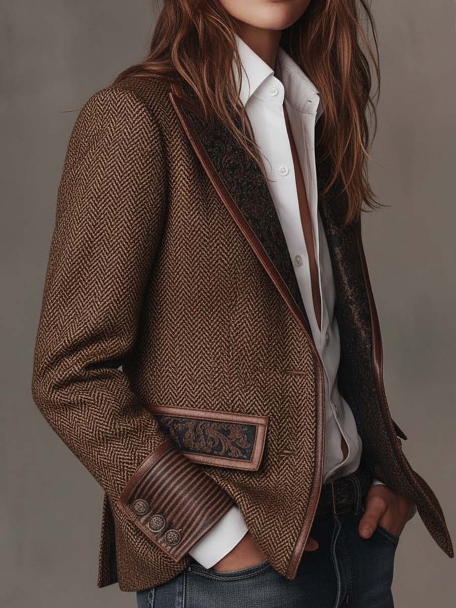 Iole · Blazer de espiga con paneles · Imagen 9
