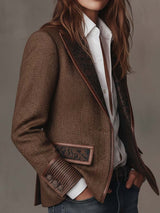 Iole · Blazer de espiga con paneles · Imagen 9