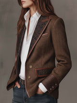 Iole · Blazer de espiga con paneles · Imagen 10