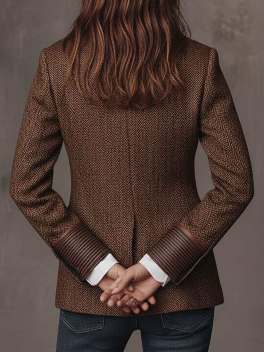 Iole · Blazer de espiga con paneles · Imagen 11