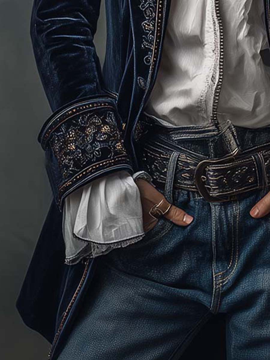 Zelinda · Chaqueta larga bordada · Imagen 7