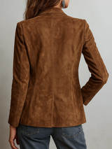 Adelgisa · Blazer marrón de inspiración vintage · Imagen 2