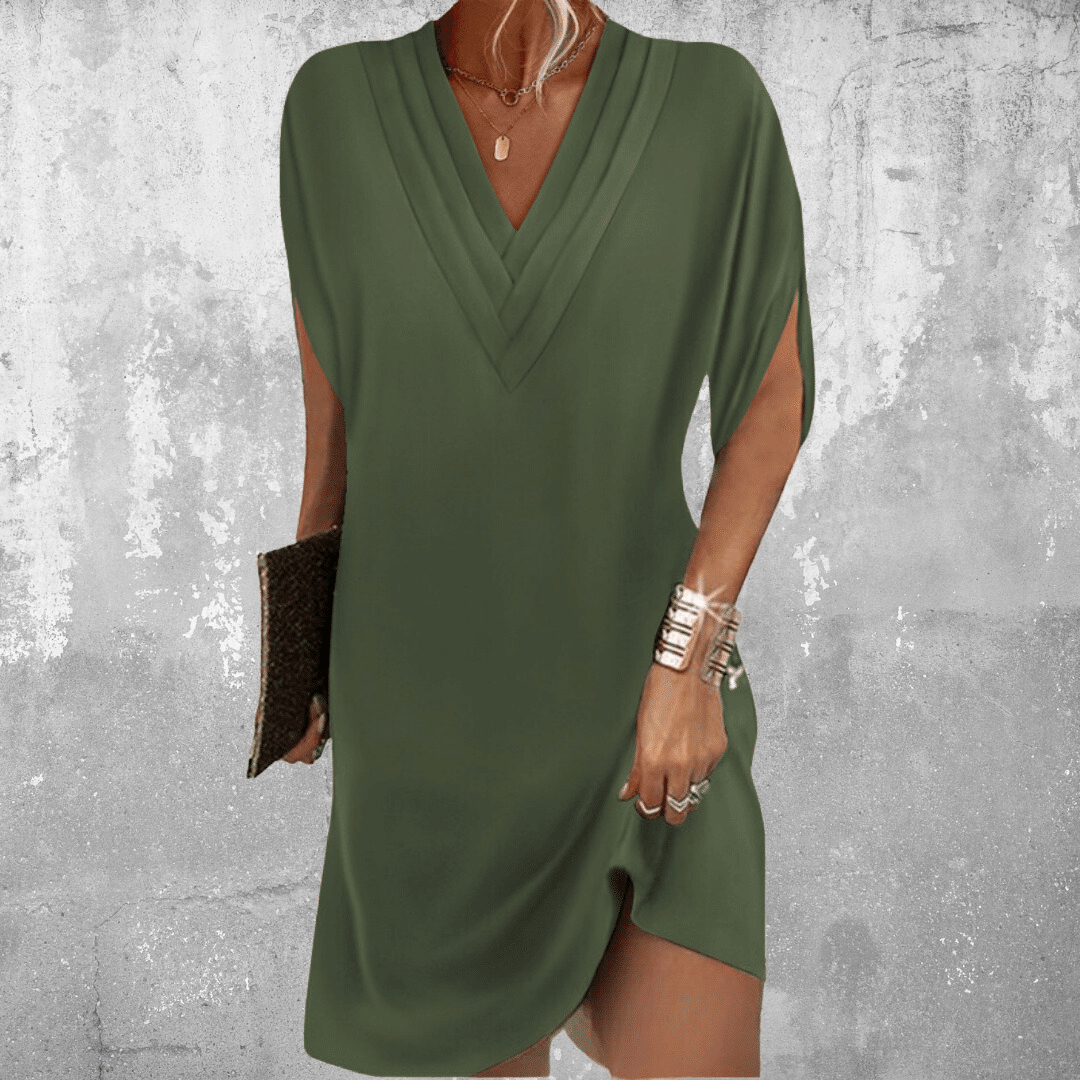 Oriana · Vestido midi de corte fluido · Imagen 3