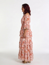 Rosalia · Vestido largo floral con hombros descubiertos · Imagen 2
