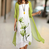 Ludovica · Vestido de acabado fluido · Imagen 4