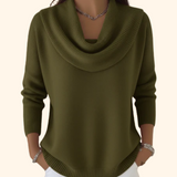 Julia · Jersey de cuello drapeado · Imagen 5