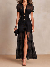 Julieta · Vestido largo de encaje · Imagen 1