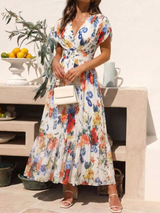 Selena · Vestido midi floral de manga corta · Imagen 6