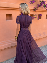 Alma · Vestido largo de líneas fluidas · Imagen 3