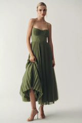 Oriana · Vestido fluido de tul · Imagen 3