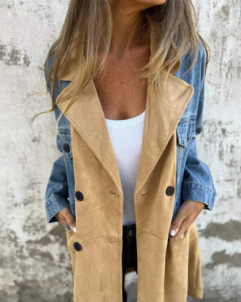 Benedetta · Chaqueta de acabado efecto ante · Imagen 2
