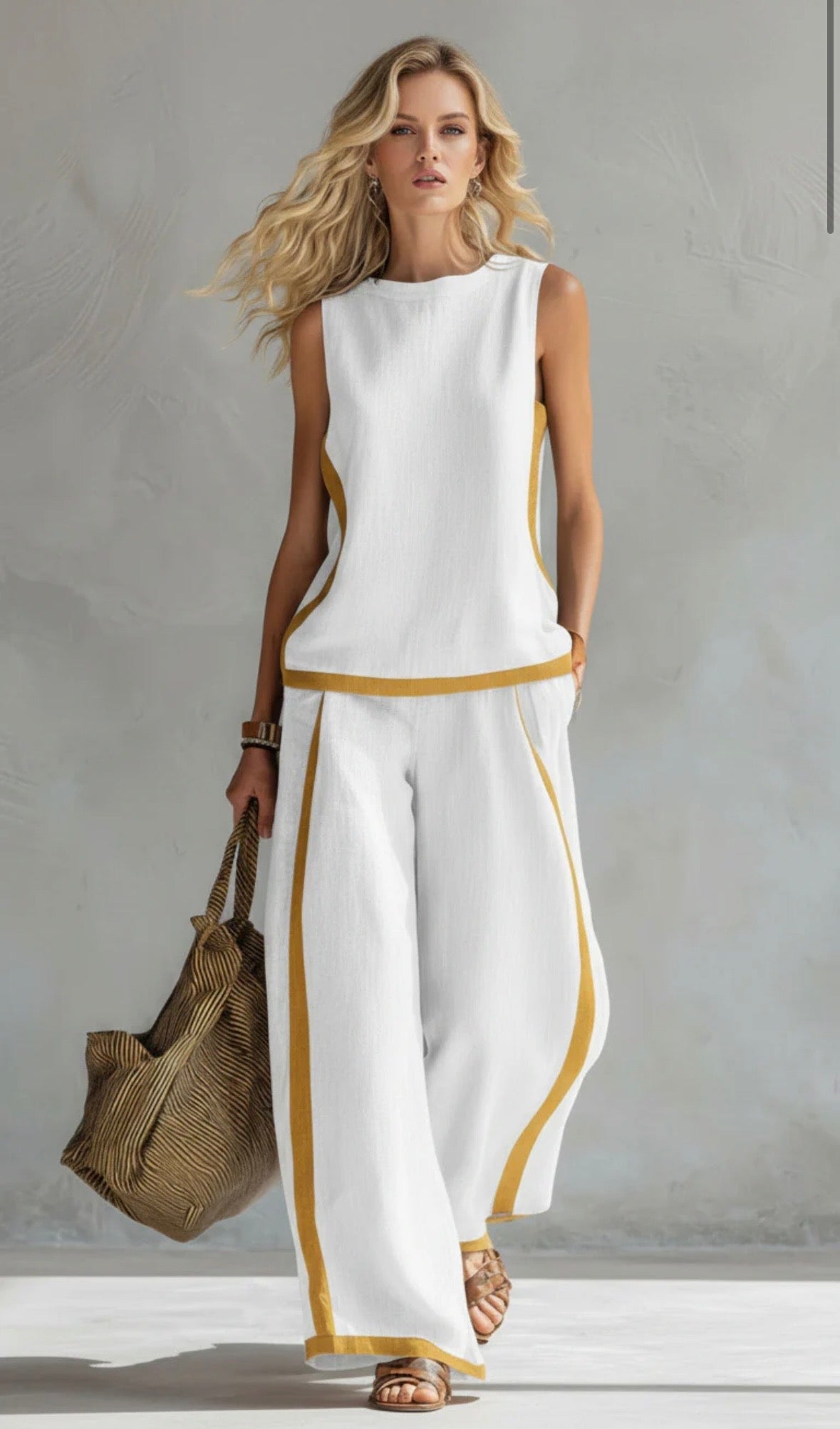 Ginevra · Conjunto ligero de corte relajado · Imagen 3