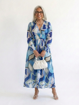 Olivia · Vestido largo floral de manga larga · Imagen 10