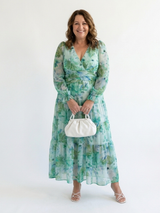 Olivia · Vestido largo floral de manga larga · Imagen 3