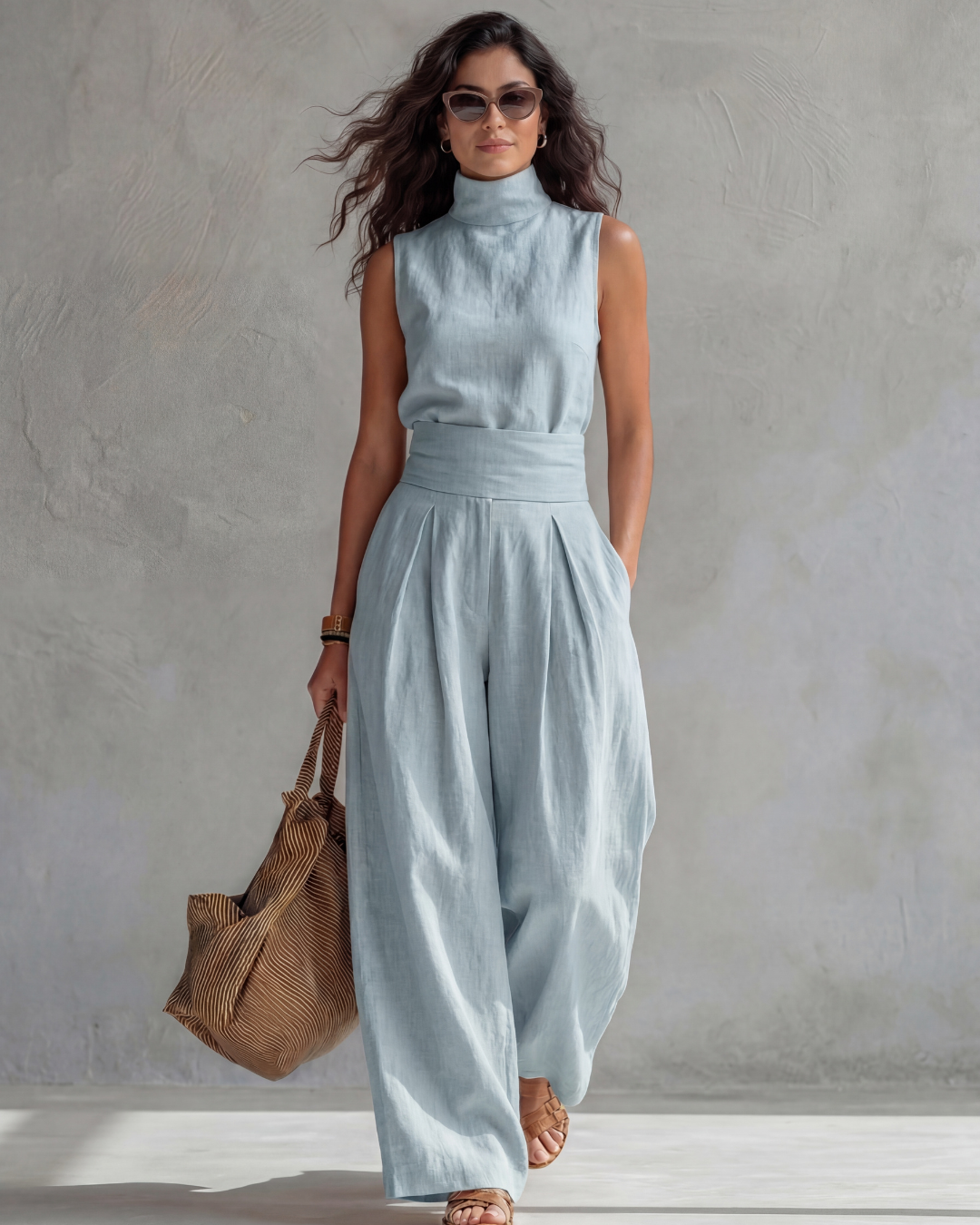 Maria · Conjunto de top y pantalón amplio · Imagen 3