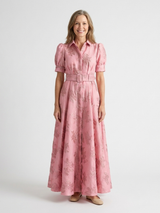Kira · Vestido camisero largo con cinturón · Imagen 1