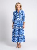 Martina · Vestido midi con estampado de cadenas · Imagen 1