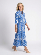 Martina · Vestido midi con estampado de cadenas · Imagen 2