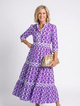 Martina · Vestido midi con estampado de cadenas · Imagen 5