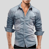 Marino · Camisa vaquera de manga larga · Imagen 2