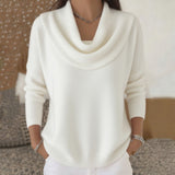 Julia · Jersey de cuello drapeado · Imagen 8