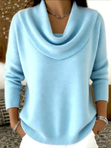 Julia · Jersey de cuello drapeado · Imagen 10