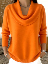 Julia · Jersey de cuello drapeado · Imagen 7