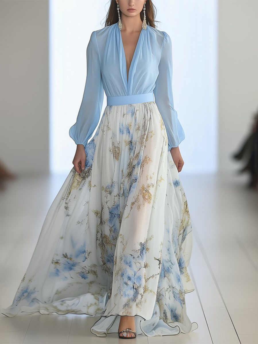 Tecla · Vestido largo floral ligero · Imagen 2