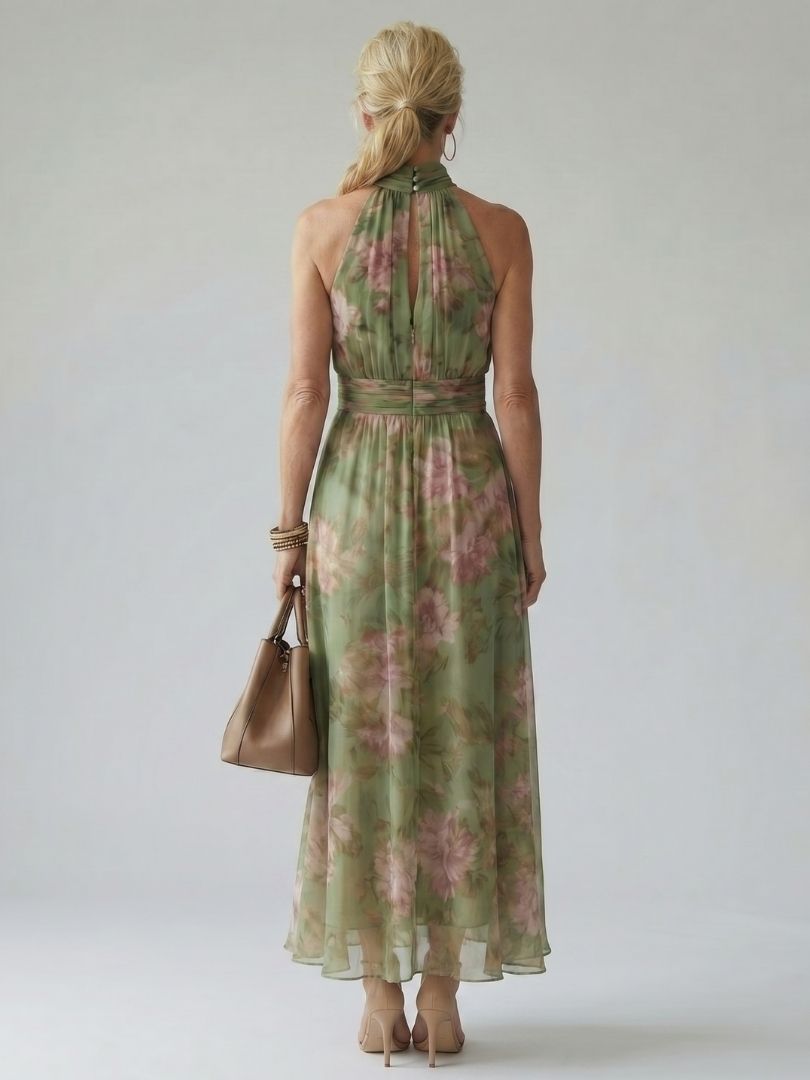 Naomi · Vestido largo de escote halter · Imagen 4