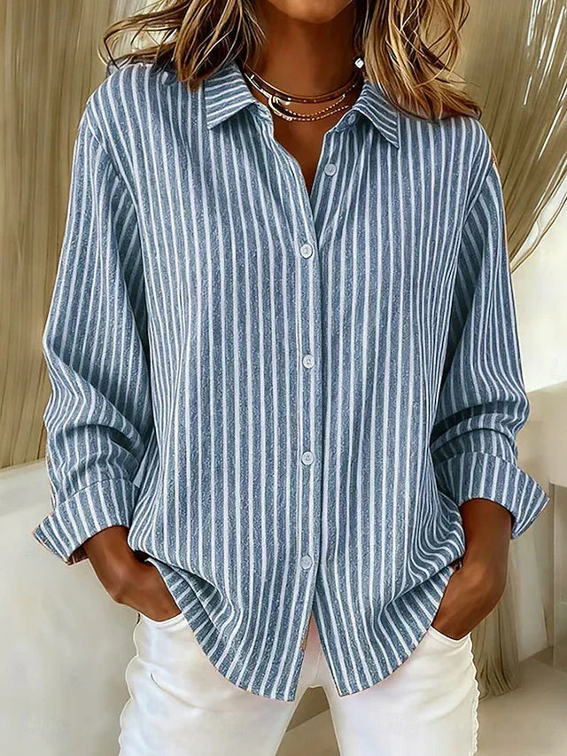 Jimena · Camisa de rayas con botones · Imagen 1
