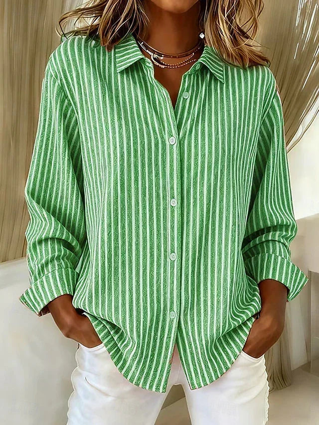 Jimena · Camisa de rayas con botones · Imagen 2