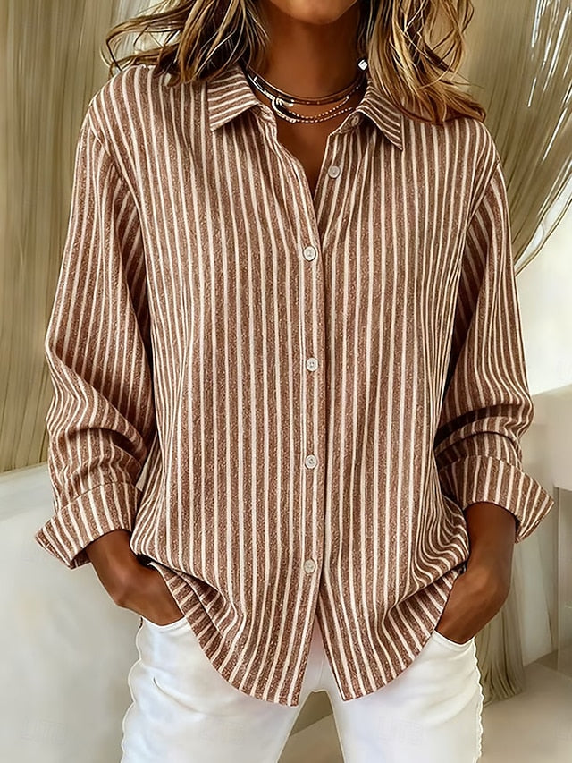 Jimena · Camisa de rayas con botones · Imagen 3