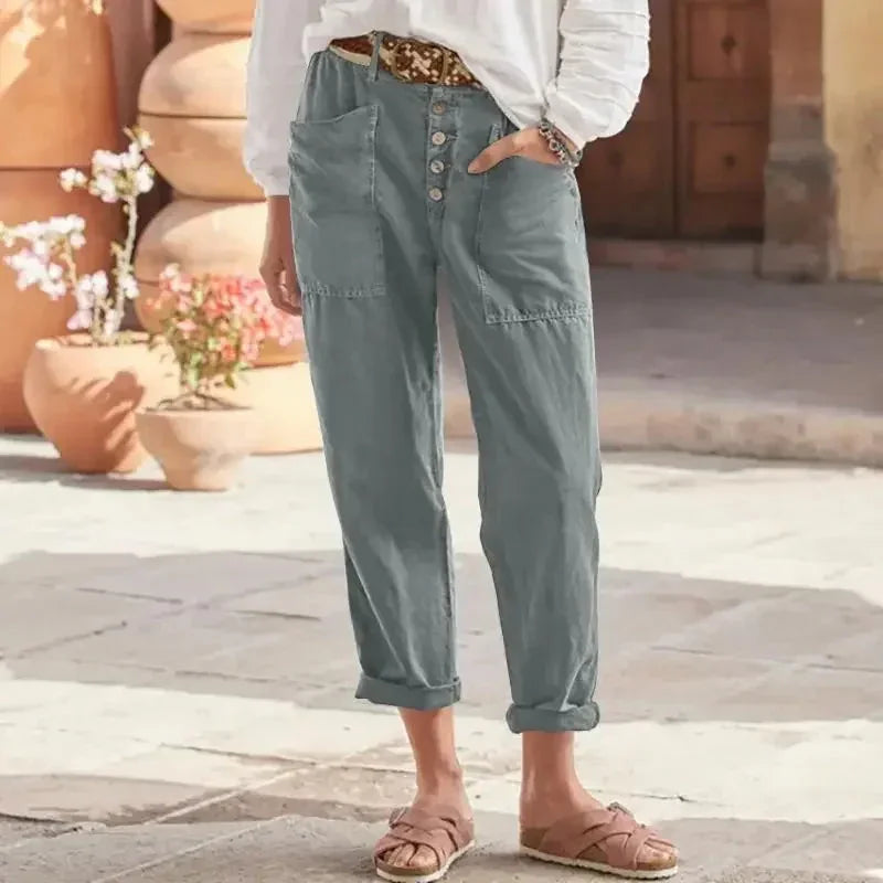 Emilia · Pantalón de acabado brillante · Imagen 3