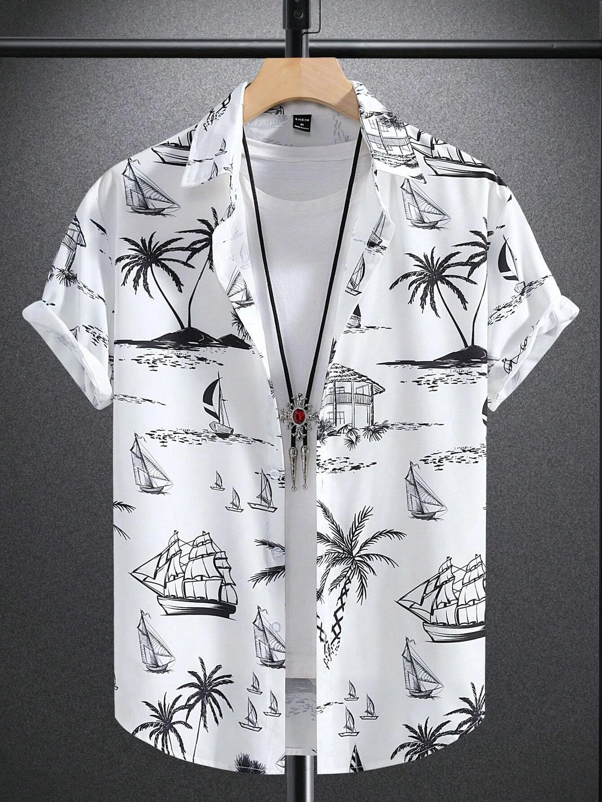 Umberto · Camisa de estampado gráfico · Imagen 4