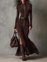 Costanza · Vestido efecto ante · Imagen 2