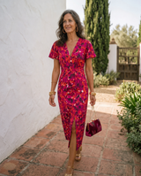 Aura · Vestido midi de manga corta · Imagen 1