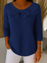 Trinidad · Jersey de cuello redondo con lazo · Imagen 5