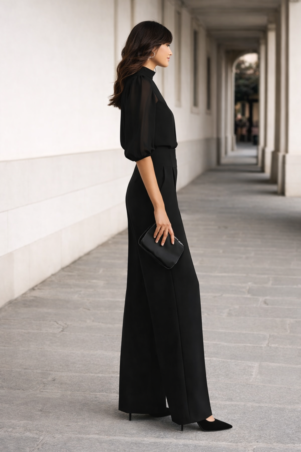 Valentina · Conjunto de tres piezas y pantalón amplio · Imagen 3