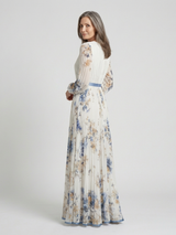 Sofía · Vestido largo floral de manga larga · Imagen 2