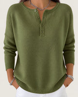 Helena · Jersey con botones Henley