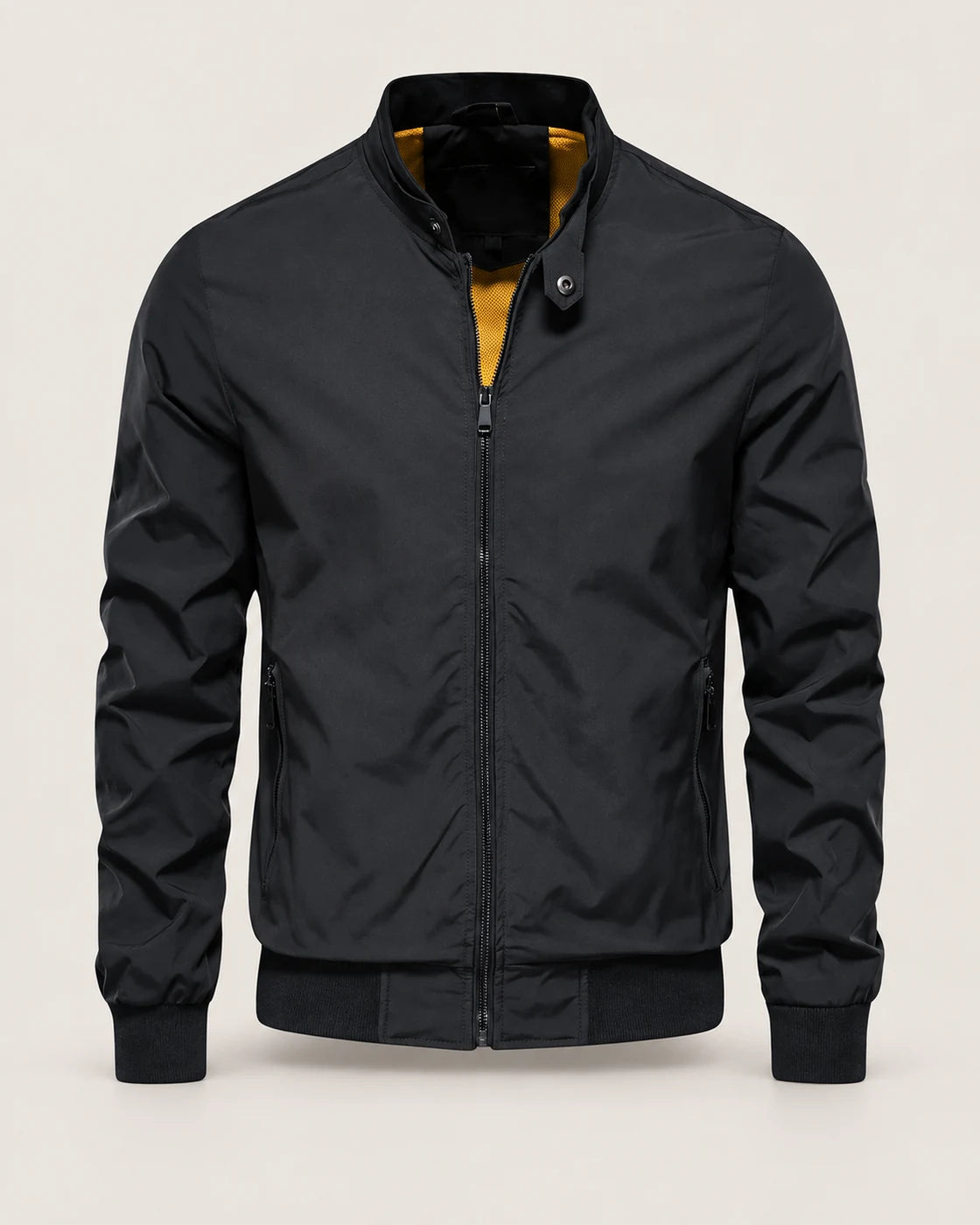 Oreste · Chaqueta de cuello alto y cremallera
