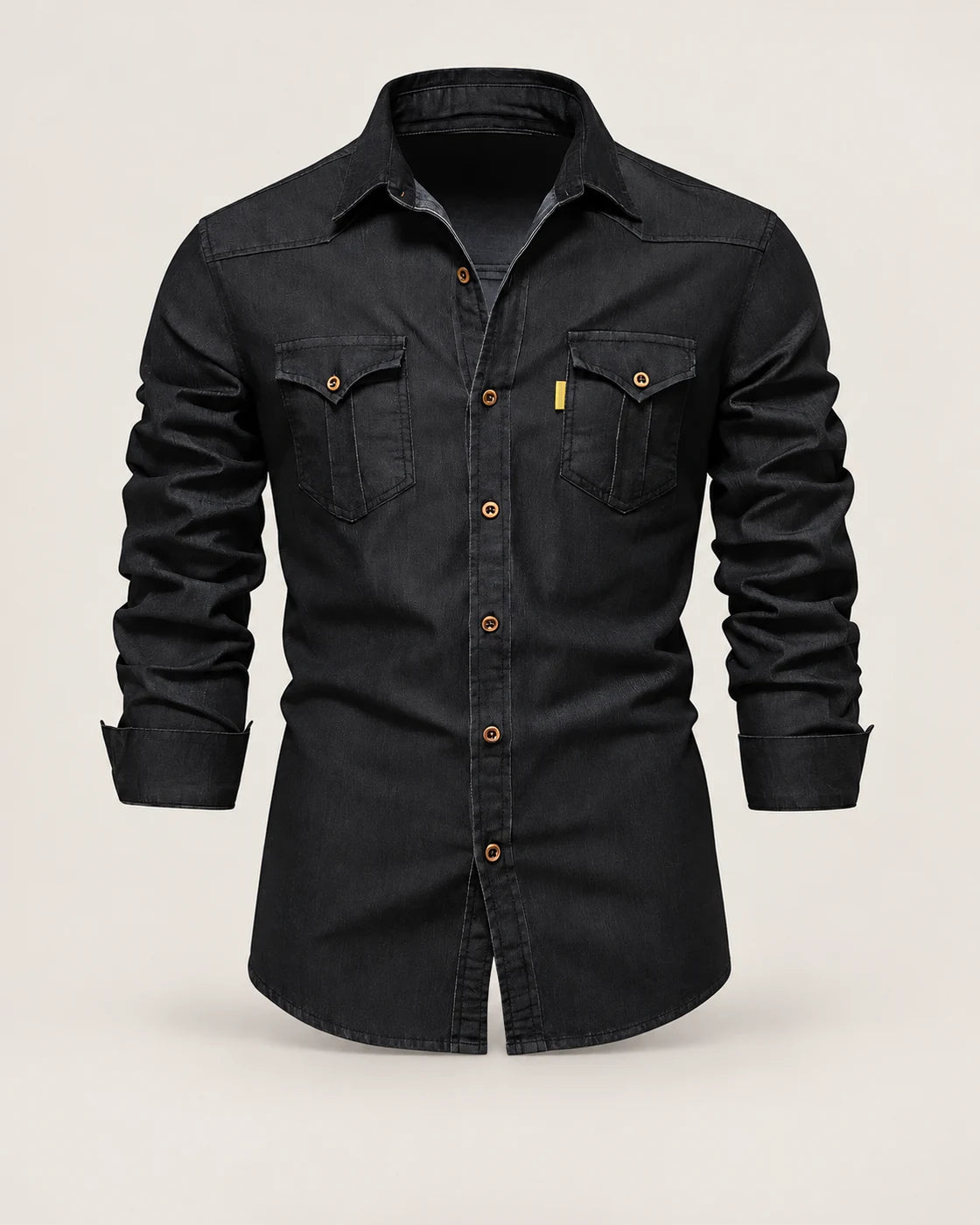 Renato · Sobrecamisa vaquera con bolsillos