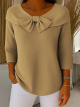 Trinidad · Jersey de cuello redondo con lazo · Imagen 3