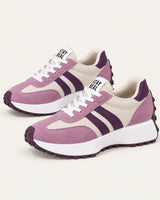 Lucia · Zapatillas retro con plataforma · Violeta