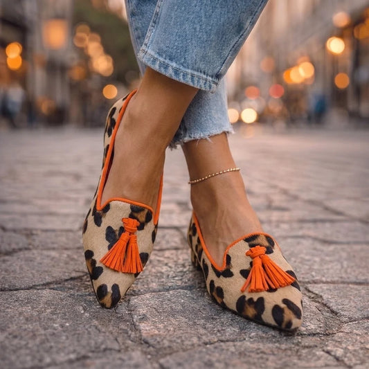 Livia · Bailarinas de punta y estampado de leopardo · Imagen 1