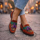 Noemi · Mocasines de punta cuadrada con borlas · Imagen 1