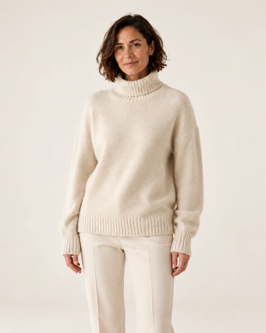 Morena · Jersey de cuello alto