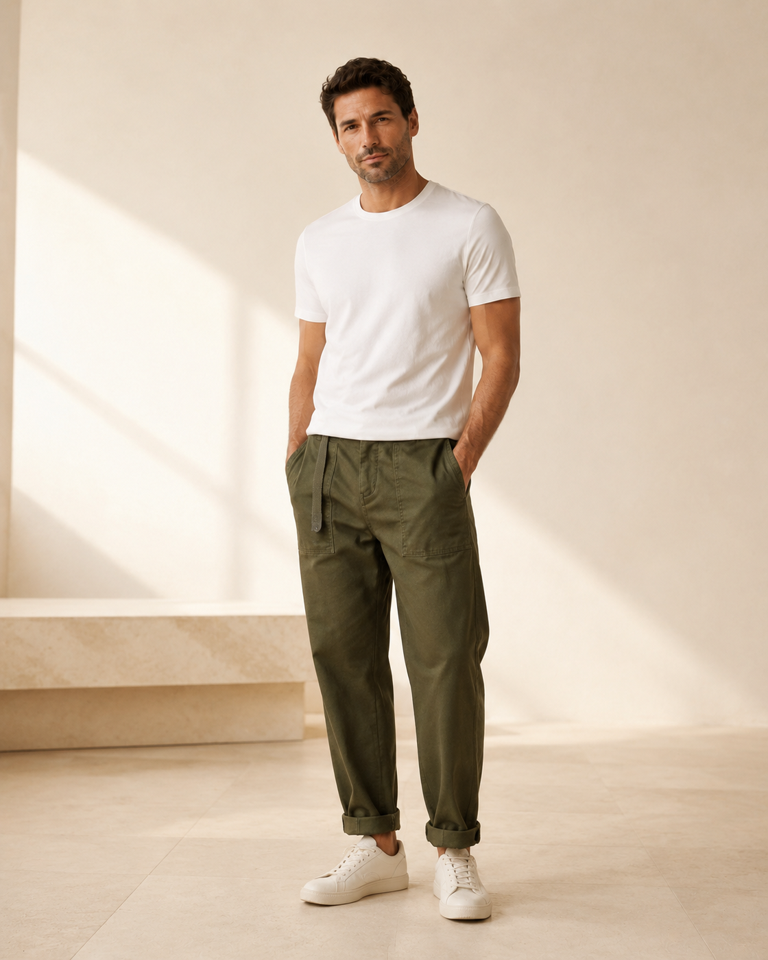 Amedeo · Pantalón relajado de inspiración retro · Imagen 1
